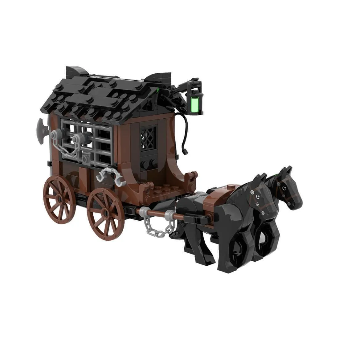 ZITIANYOUBUILD ZITIANYOUBUILD MOC-117564 Medieval Prisoner Convoy 209 Parts — product photo