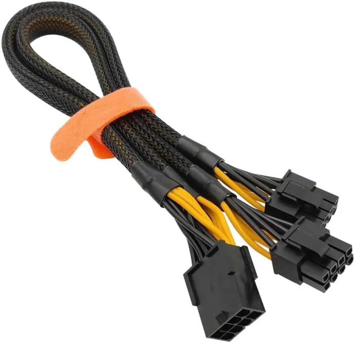 Vszerda Vszerda 8 Pin PCIe Splitter Cable 13-inch 33cm 18AWG internal power cable — product photo