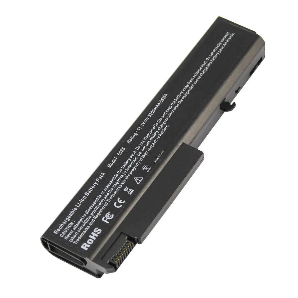 HP HP ProBook 6440b 6445b 6450b 6540b 6545b 6550b 6555b 11.1V 5200mAh 6-Cell Laptop Battery — product photo
