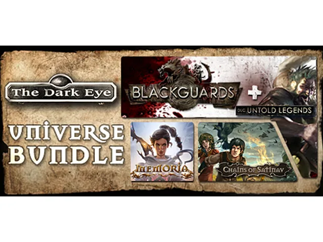 Daedalic Entertainment Daedalic Entertainment 37280 The Dark Eye Universe Bundle downloadable game — product photo