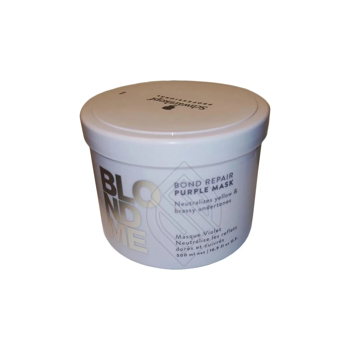 Schwarzkopf Schwarzkopf BlondMe Bond Repair Purple Mask 500ml 16.9oz — product photo