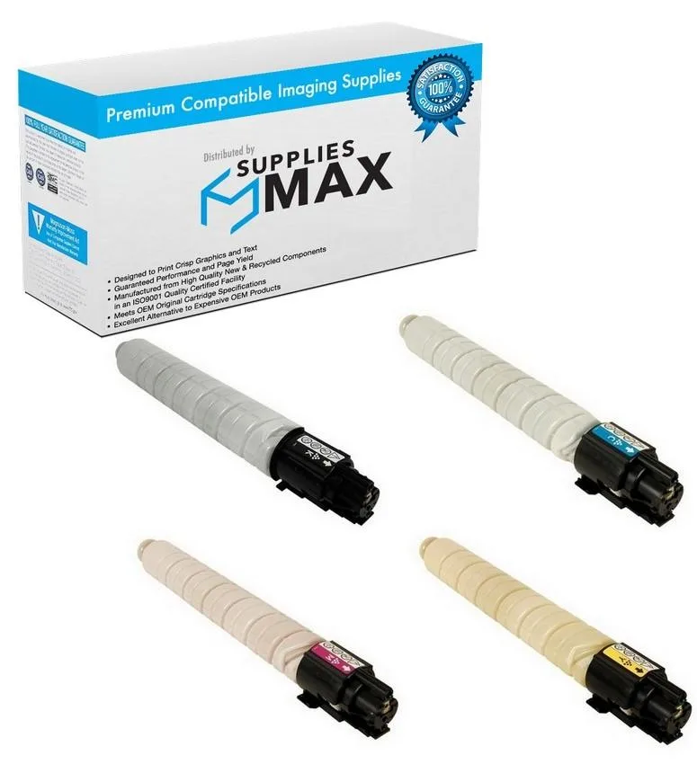 SuppliesMax SuppliesMax GST84220MP Toner Cartridge Combo Pack (BK/C/M/Y) — product photo