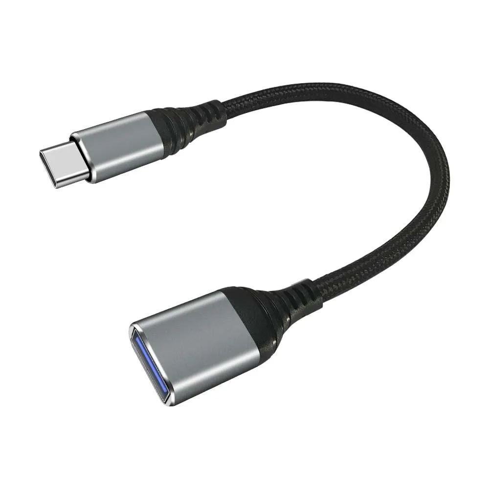 MESMART MESMART USB-C 3.1 Male to USB 3.0 Female OTG Adapter Cable 19cm — product photo