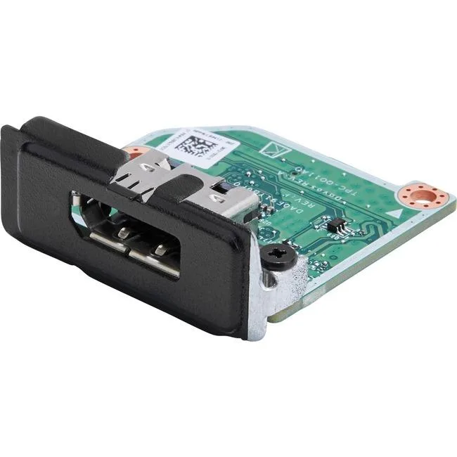 Small rectangular HP network transceiver module, matte black finish