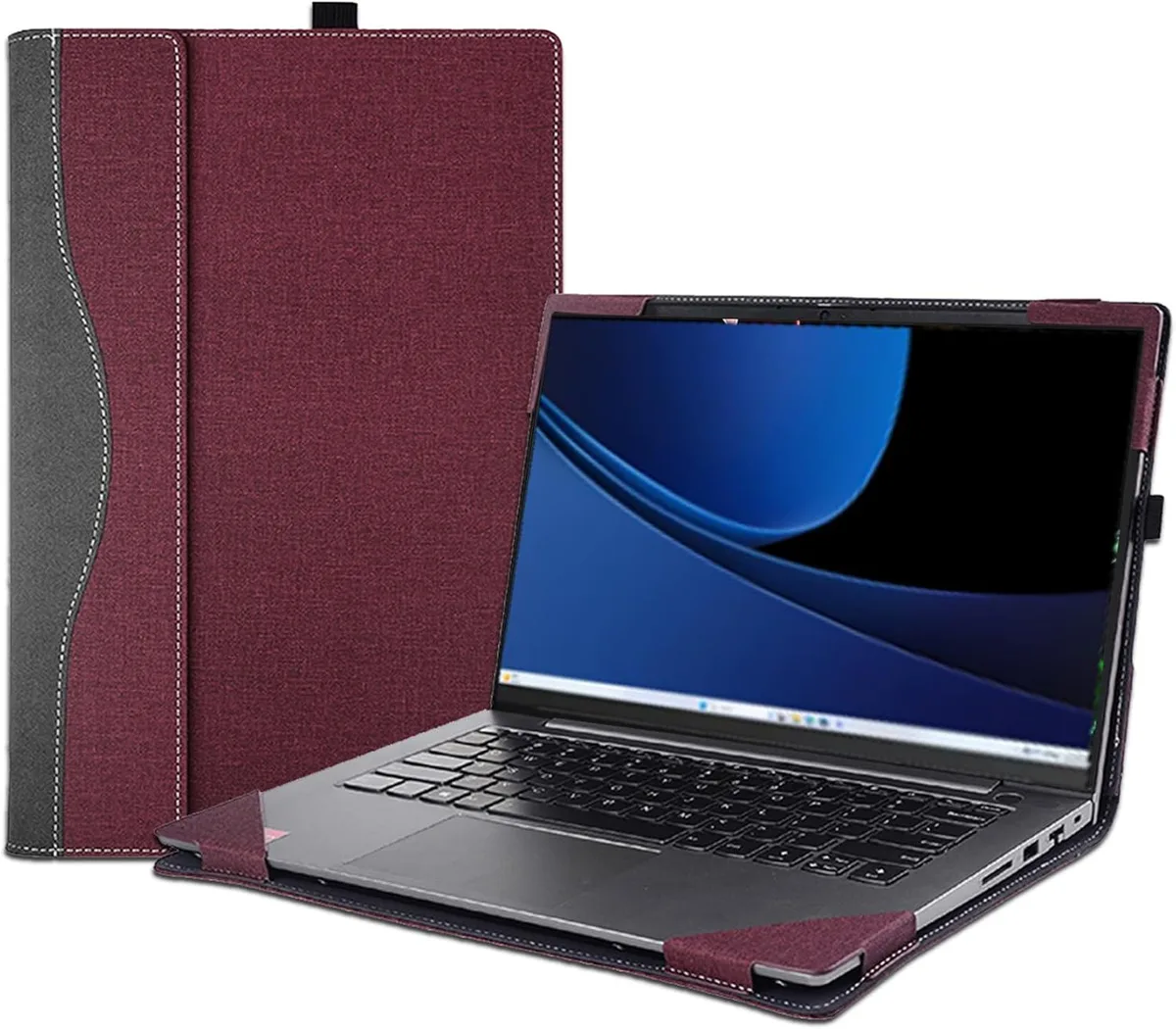 BONAEVER BONAEVER 15.3 inch Laptop Case Coffee for Lenovo IdeaPad Slim 5 15IRH9 15IRU9 — product photo