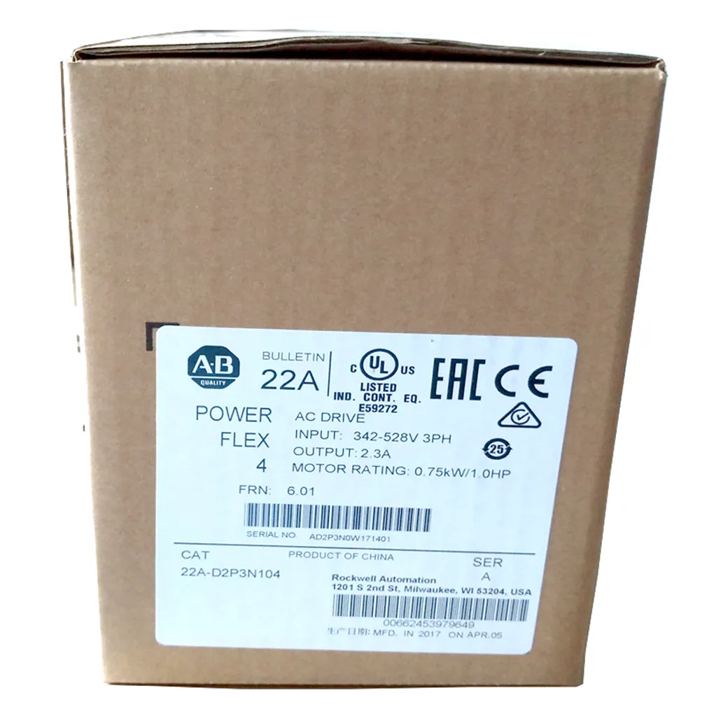 Red Allen Bradley PowerFlex 4 electrician tool in sealed box
