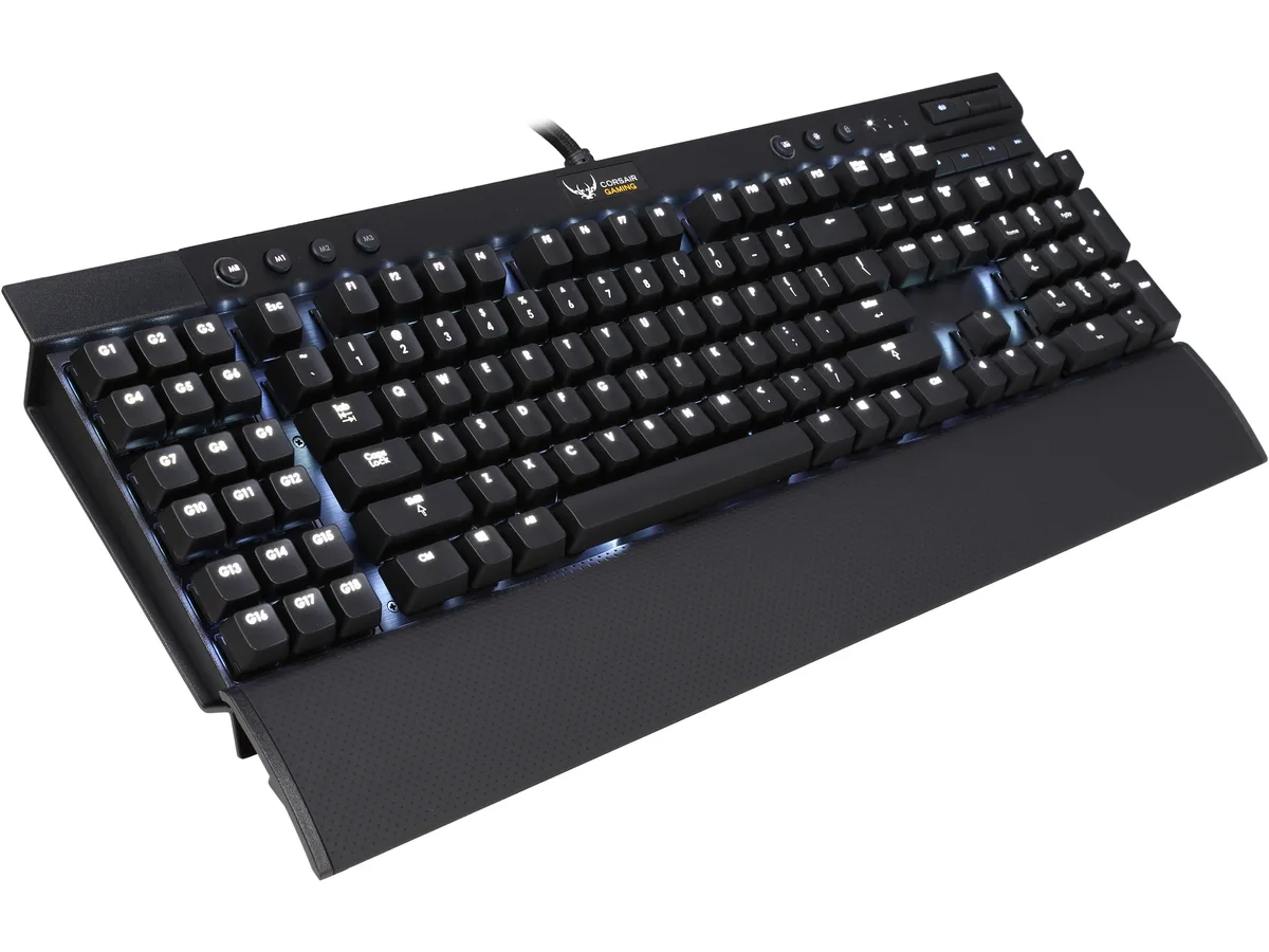 Corsair Corsair CH-9000081-NA K95 gaming keyboard Cherry MX Red White LED — product photo