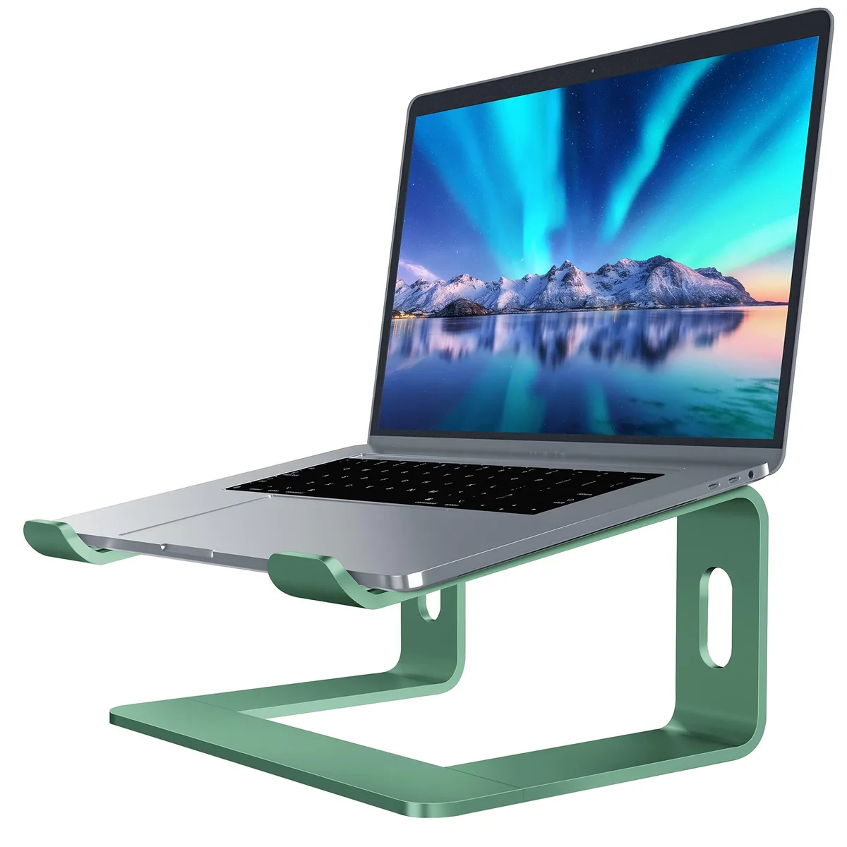Alphacool Alphacool 2 in 1 Accessory Laptop Stand Green 10-15.6 inch — product photo