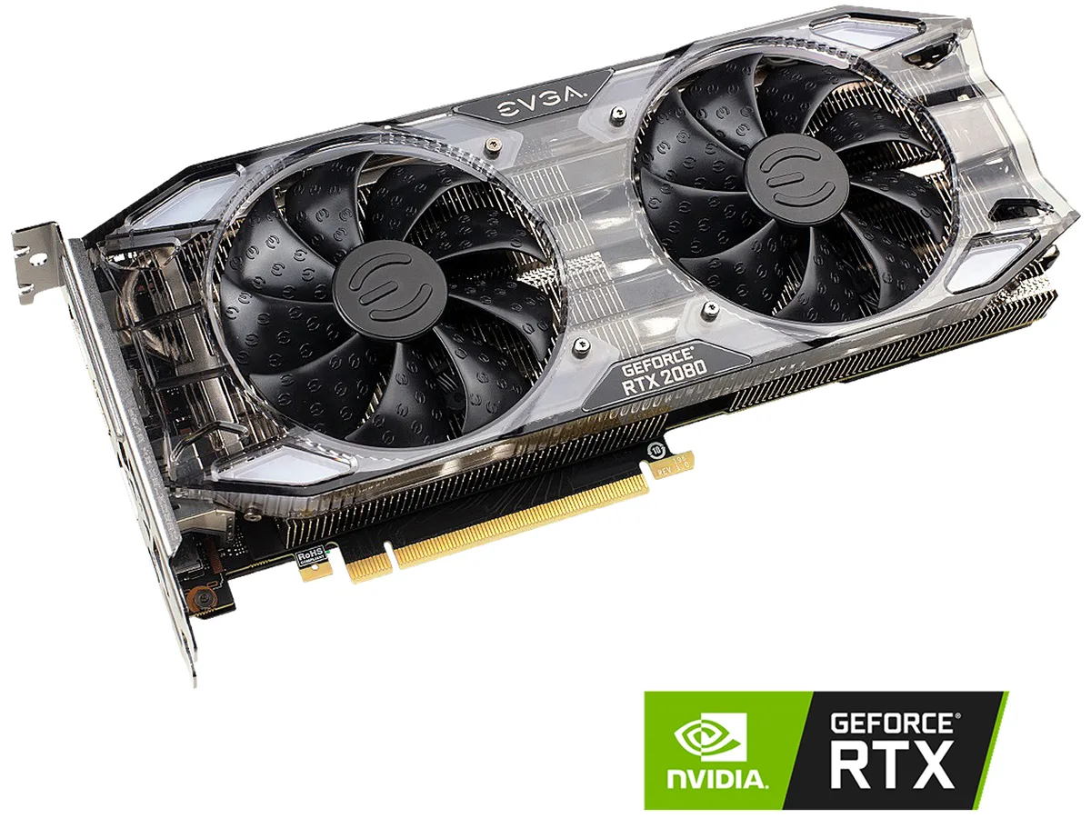 EVGA EVGA 08G-P4-2182-KR GeForce RTX 2080 8GB graphics card — product photo