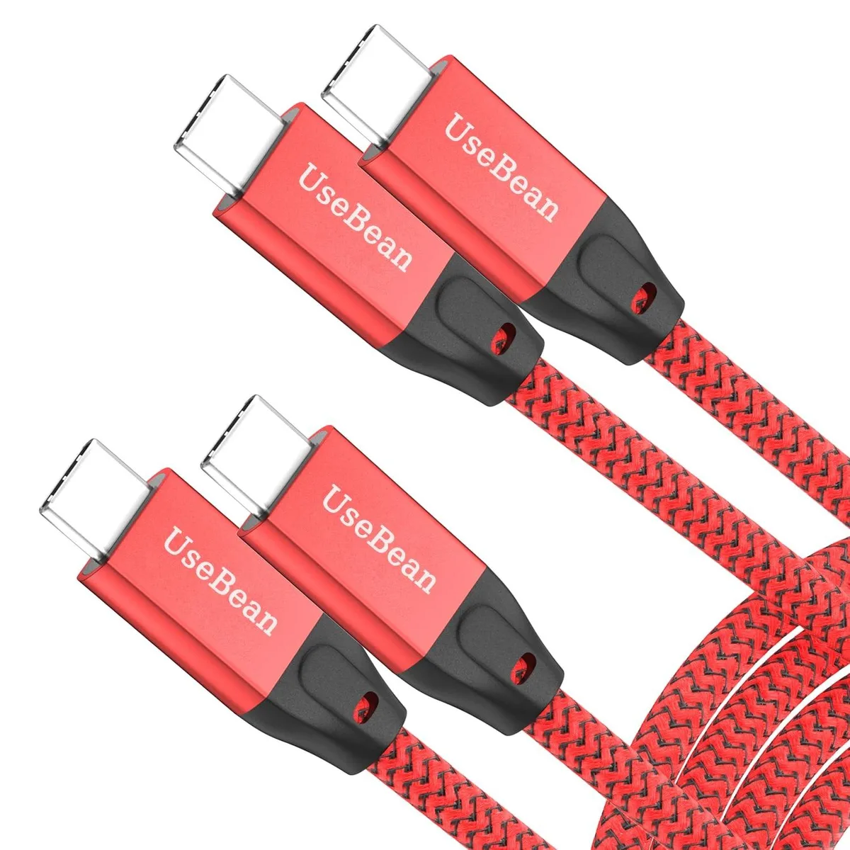 Batianda Batianda USB C 3.2 Gen 2 20Gbps 100W 4K 15FT 2Pack — product photo