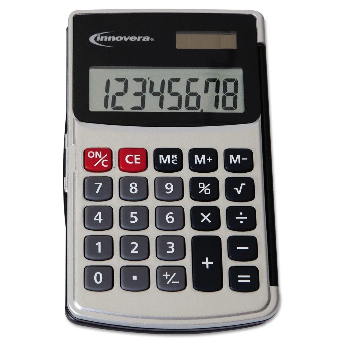 Innovera Innovera 15922 calculator 12-digit LCD solar battery protective case — product photo