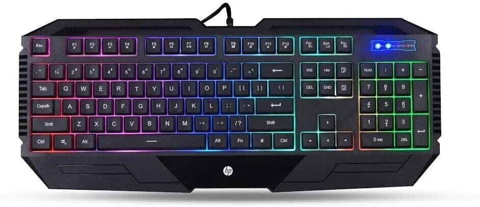 HP HP K110 Wired Gaming Keyboard Spanish Layout 26 Anti-Ghosting Keys — product photo