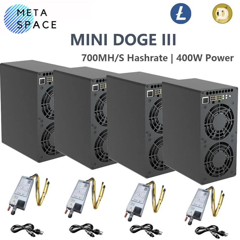 AFRNDK AFRNDK Gold Shell Mini Doge III mining hardware 700MH/s 400W 35dB — product photo