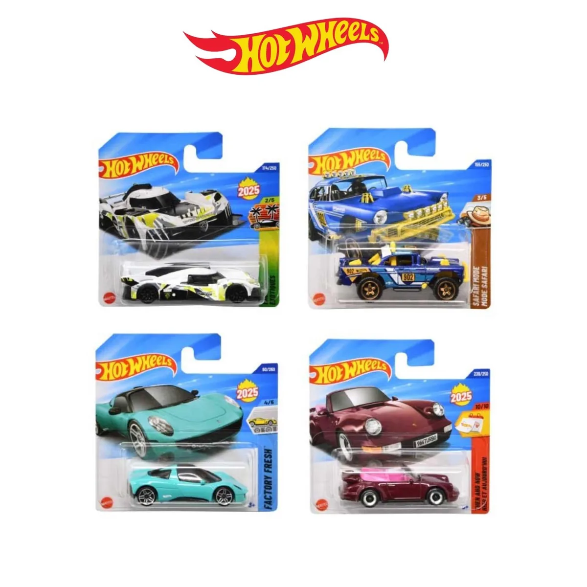 Mattel Mattel Hot Wheels 1:64 Scale Mystery Assortment 4-Pack — product photo