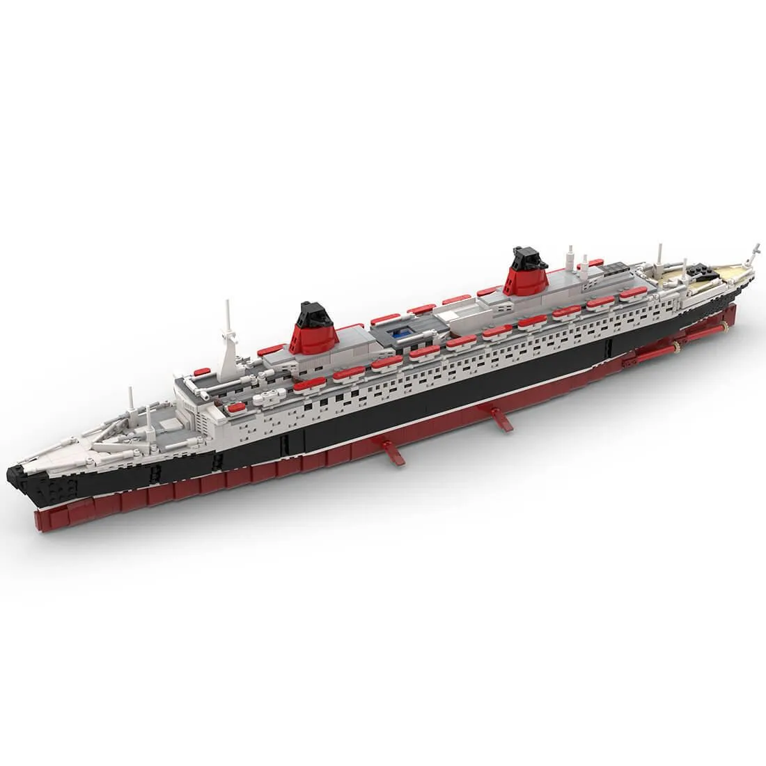 ZITIANYOUBUILD ZITIANYOUBUILD MOC-62291 1/400 Scale SS France Steamship 102942673Pcs — product photo