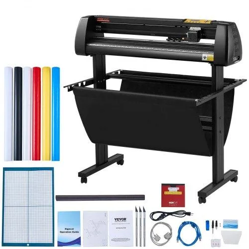 VEVOR VEVOR 34-Inch Vinyl Cutter Bundle with Stand &amp; SignMaster Software — product photo