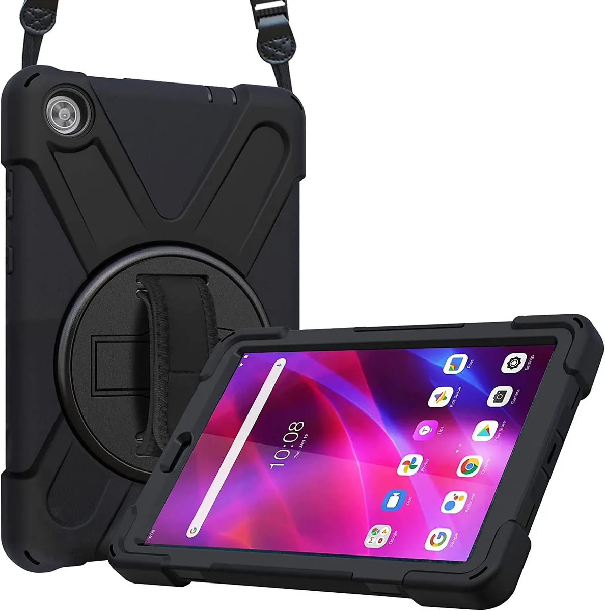 Werleo Werleo TB-8506F/8506X rugged laptop case with rotating kickstand — product photo