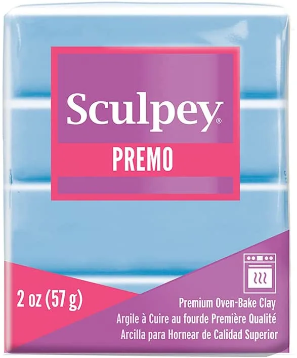 Sculpey Sculpey Premo Polymer Clay 2 oz Pale Blue — product photo