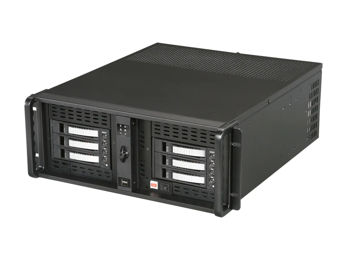 iStarUSA Inc. iStarUSA Inc. D406ND-B6SL 4U server chassis — product photo