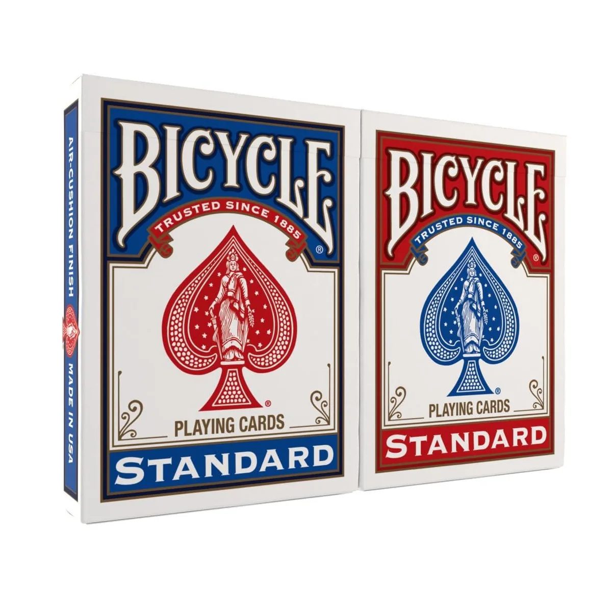 Worry Free Gadgets 2 Pk Red / Blue Playing Cards (2 Pack) — product photo