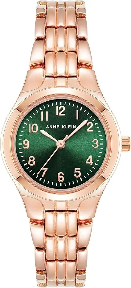 Anne Klein Anne Klein Rose Gold-Tone Green Dial 26mm Ladies Watch — product photo