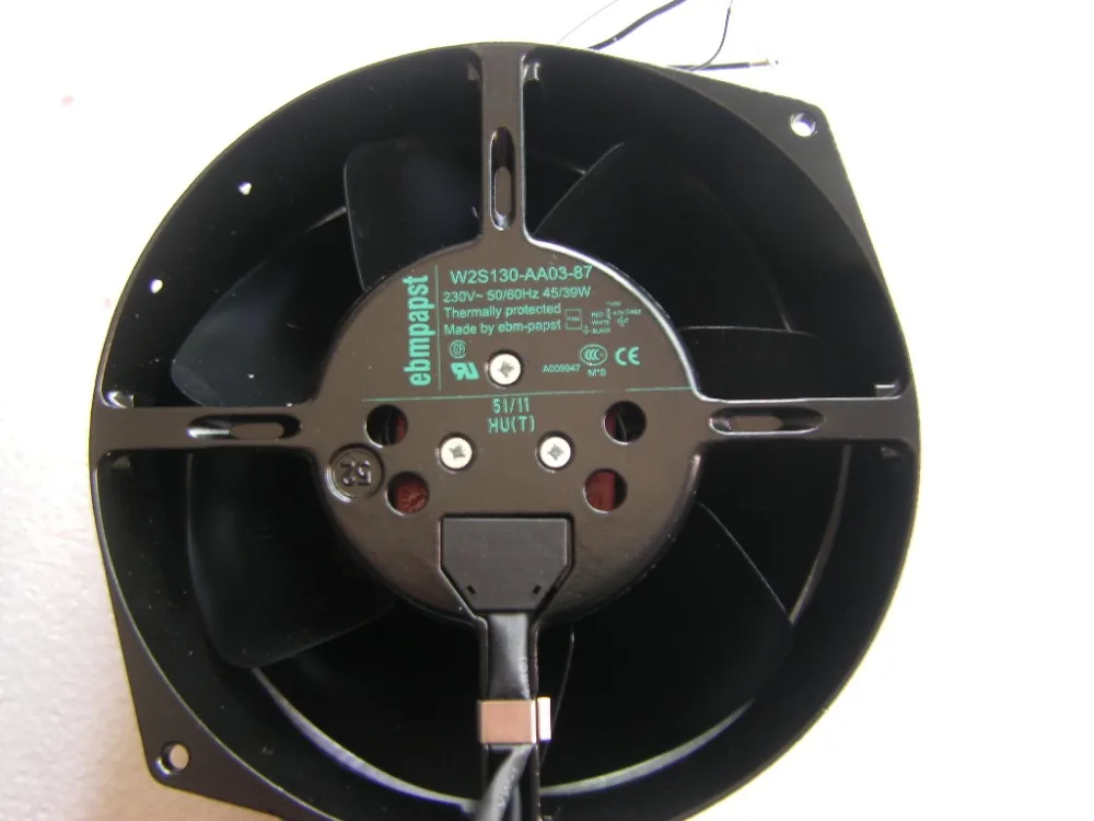 Fans Fans W2S130-AA03-87 230V AC Axial Industrial Cooling Fan — product photo