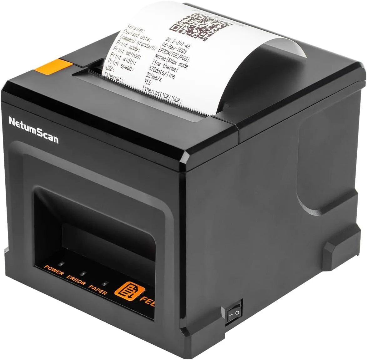 BFKK BFKK 80mm Receipt Printer 300mm/s USB Ethernet Auto Cutter — product photo