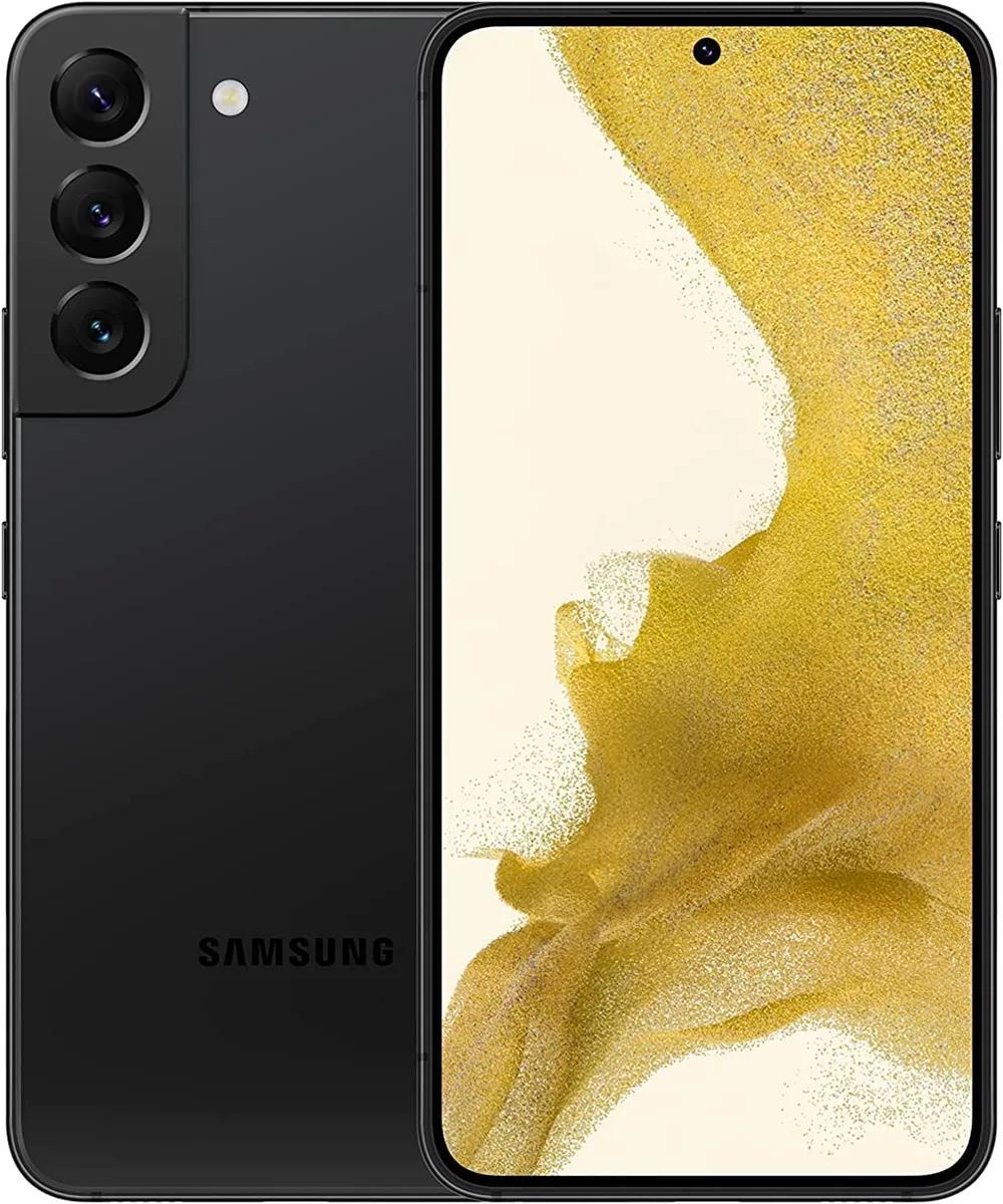 SAMSUNG SAMSUNG SM-S901U-128GB-PBLK-B Galaxy S22 5G 128GB Phantom Black cell phones - unlocked — product photo