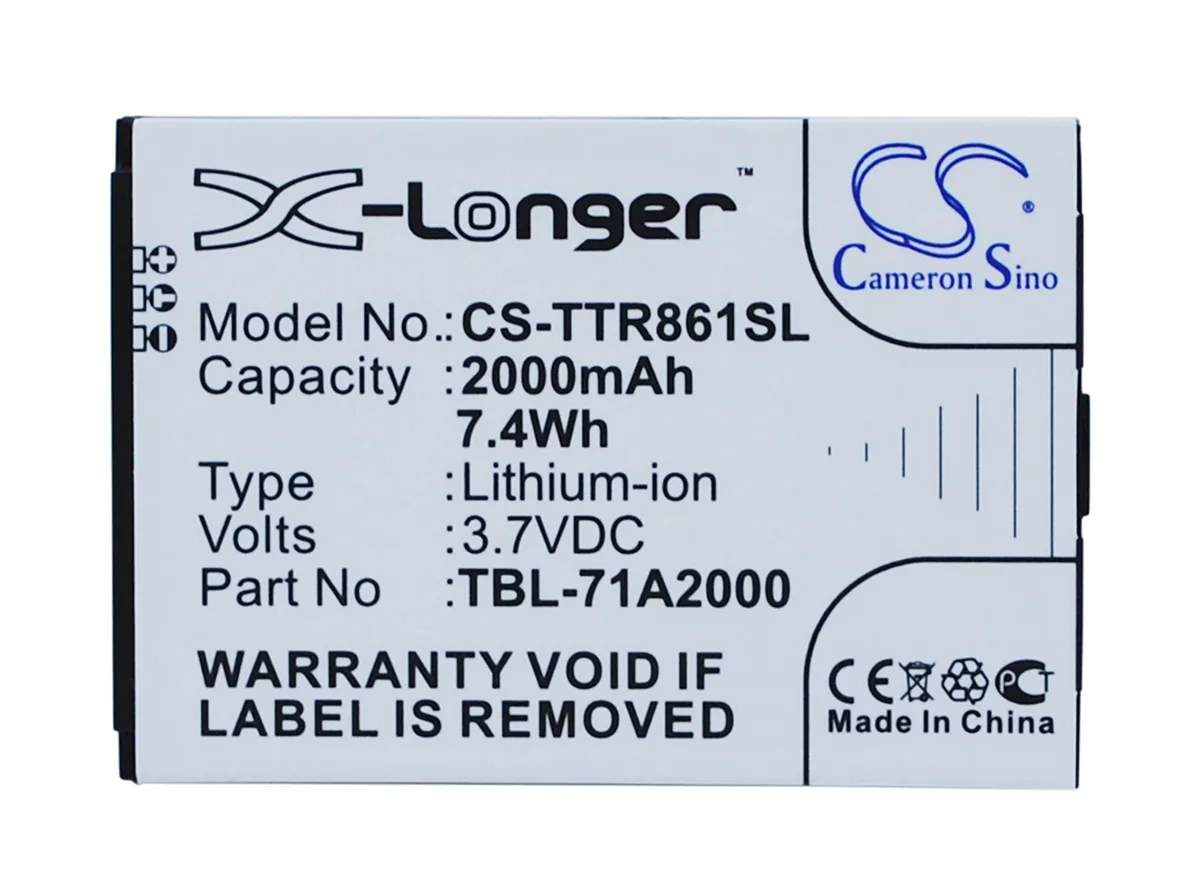 TP-Link M5250 2000mAh cell phone battery — product photo