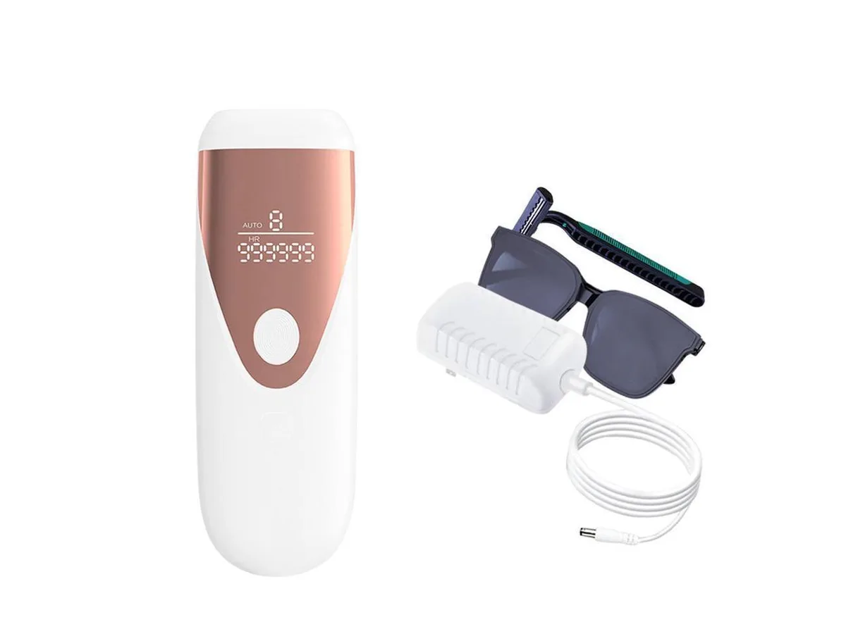 BONAEVER BONAEVER Electric Epilator Permanent Epilator Hair Removal Electric Painless Threading Whole Body Hair Remover — product photo