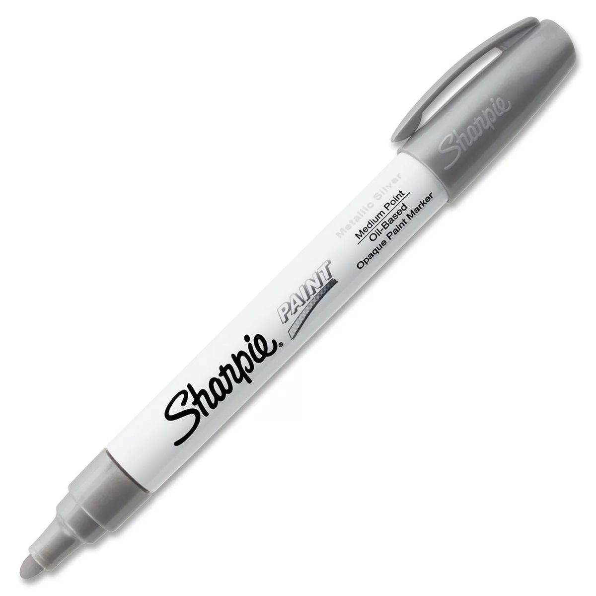 Sharpie Sharpie 35560 Paint Marker Pen Oil Based Medium Point Silver — product photo