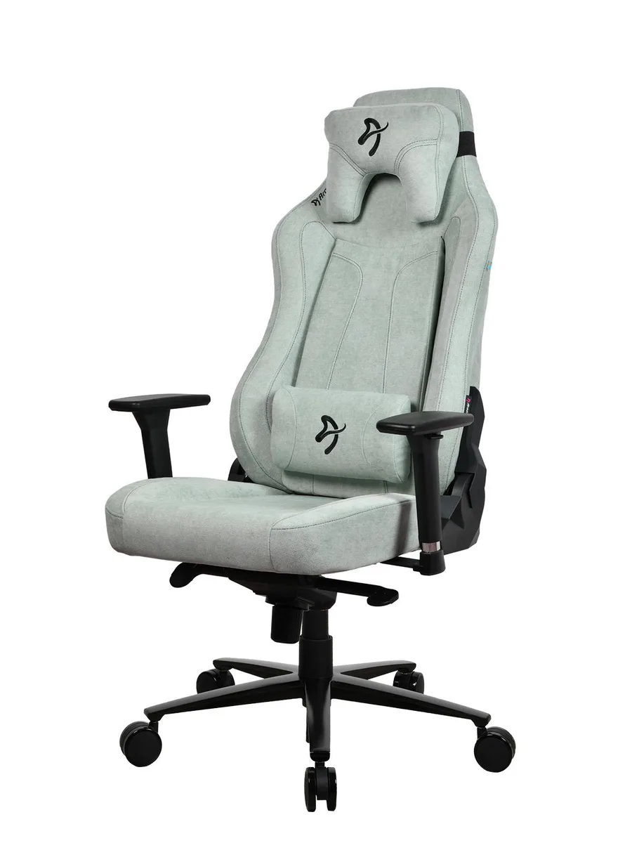 Arozzi Arozzi Vernazza Soft Fabric Gaming Chair Pearl Green — product photo