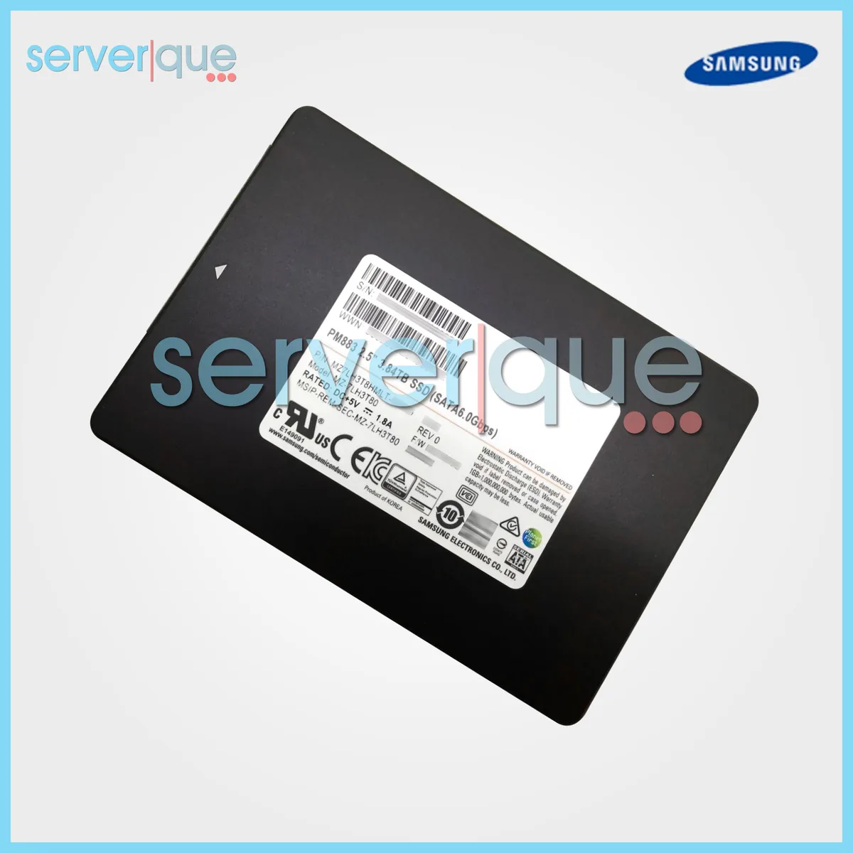 SAMSUNG SAMSUNG PM883 3.84TB SATA 2.5" internal SSD — product photo