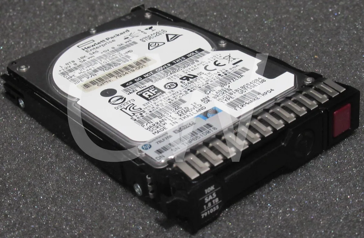 HPE HPE EG1800JEHMD 1.8TB 10000RPM 12Gb/s 2.5" SAS internal hard drive — product photo