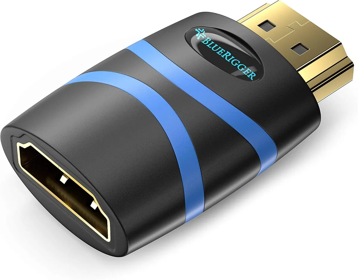 Boxwave Boxwave HDMI CEC Less Adapter 4K UHD ARC Ethernet Male to Female CEC Blocker — product photo