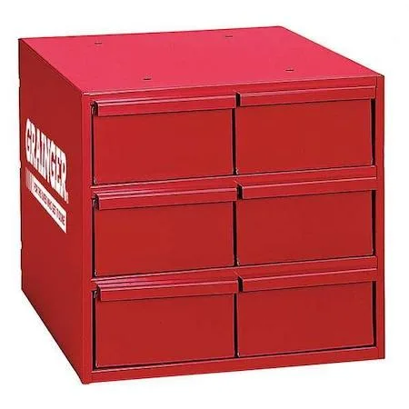 Durham Durham 001-17-S1157 Steel Drawer Bin Cabinet 11 3/4 in D x 11 in H x 11 3/4 in W — product photo