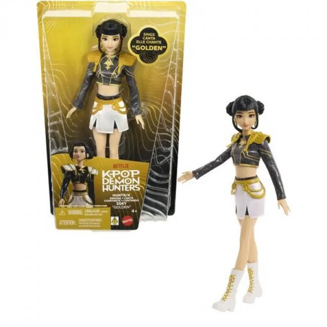 Mattel Mattel KPop Demon Hunters HUNTR/X Zoey Golden Singing Doll JRN42 — product photo