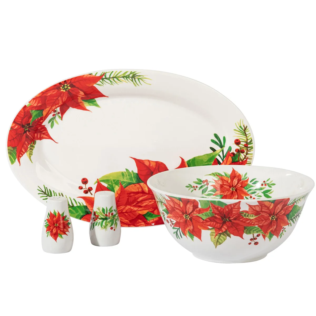 Gibson Home Gibson Home 510119633M 4 Piece Ceramic Serveware — product photo