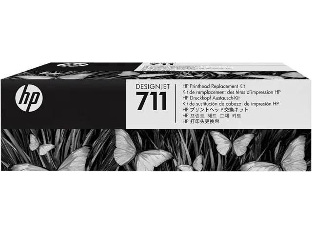 HP HP 711 Printhead Replacement Kit C1Q10A (Black, Cyan, Magenta, Yellow) — product photo
