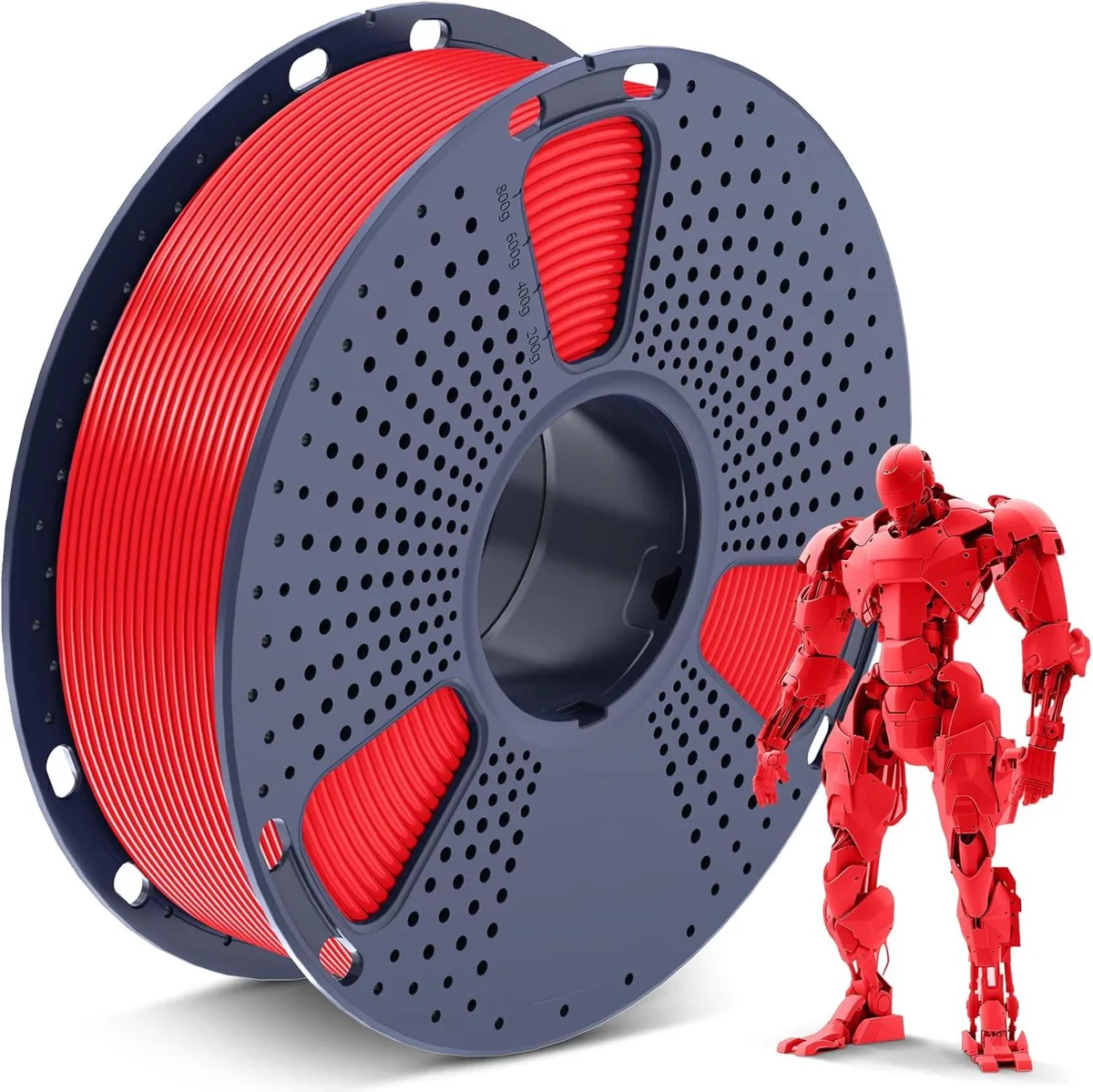 BFKK BFKK PLA 3D Printer Filament 1.75mm Red 1kg — product photo