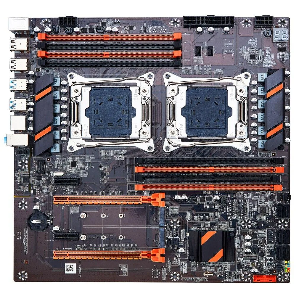 WMtec WMtec X99 Dual CPU Xeon E5 2666 V3 64GB DDR4 ECC server motherboard — product photo