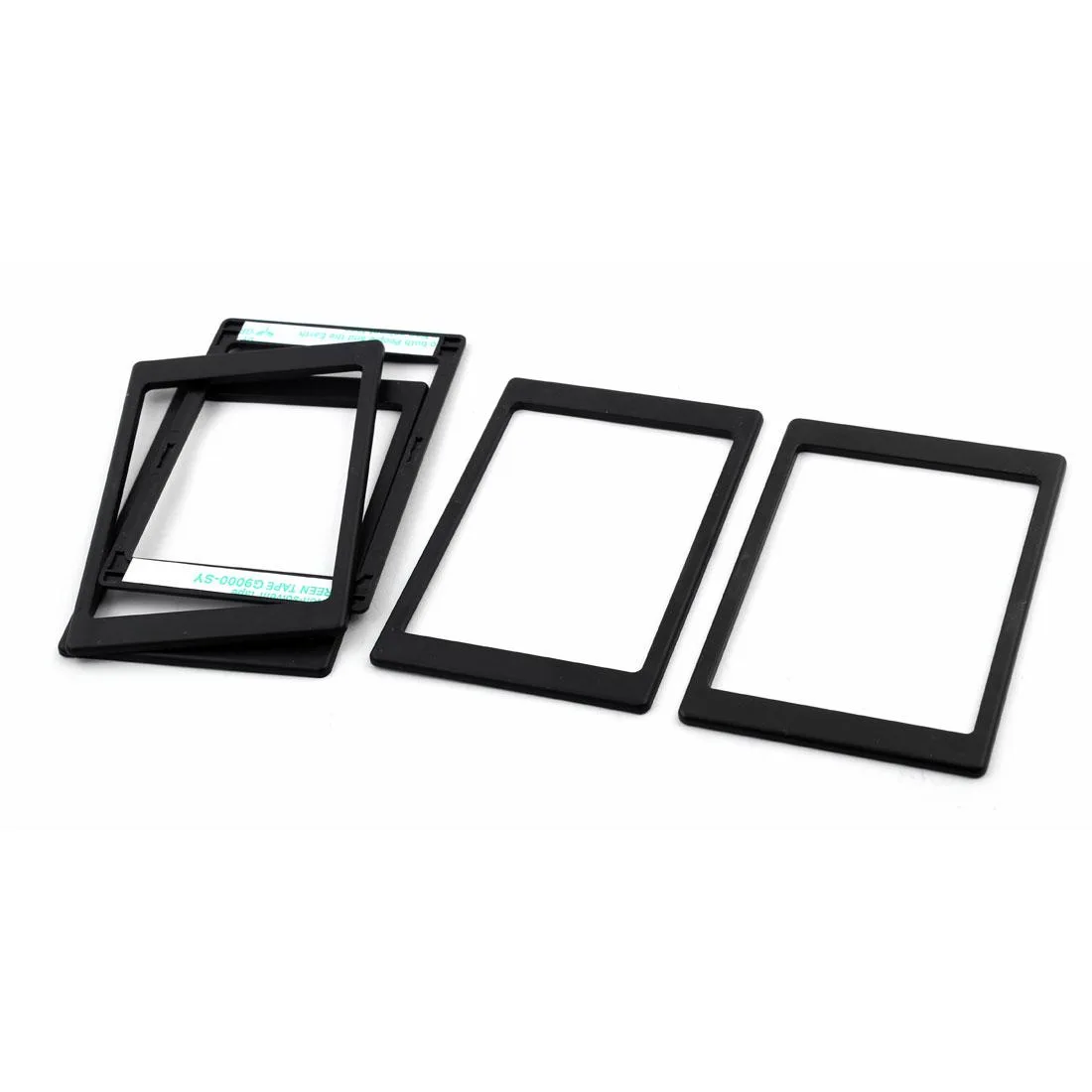 Unique-Bargains Unique-Bargains HDD SSD Thickening Pad Frame 7mm to 9.5mm Black 5pcs — product photo
