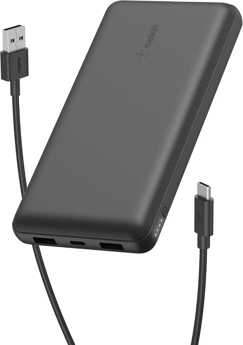 WOOJONG WOOJONG power bank 20000 mAh 15W USB-C 2×USB-A Black — product photo