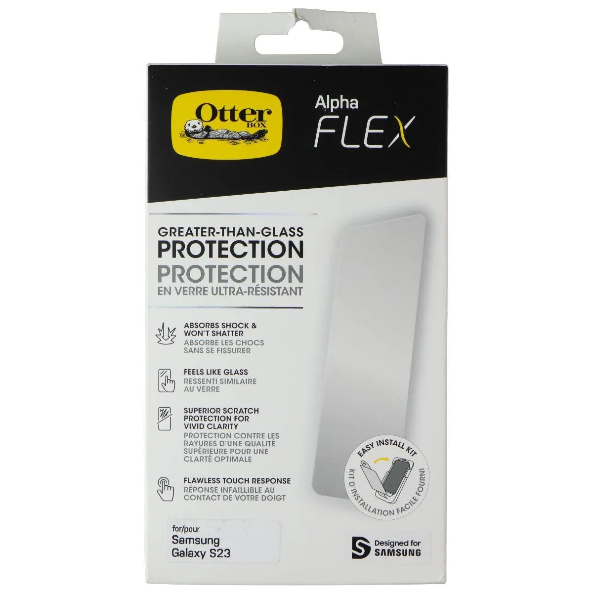OtterBox OtterBox 77-91267 Alpha Flex Screen Protector for Galaxy S23 — product photo