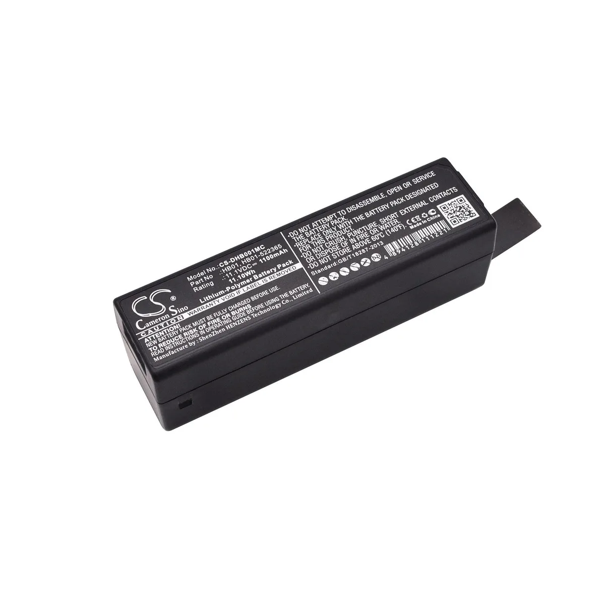 Cameron &amp; Co Cameron &amp; Co DS-CS-DHB001MC camera battery 11.1V 1100mAh 12.21Wh Li-Polymer black — product photo