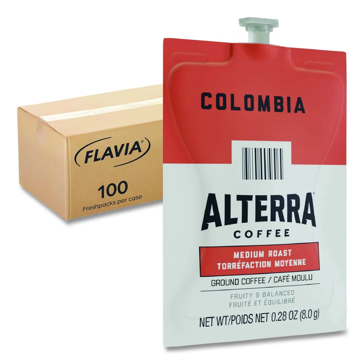 Lavazza Lavazza Alterra Columbia Coffee Freshpack 100 Carton 48006 — product photo