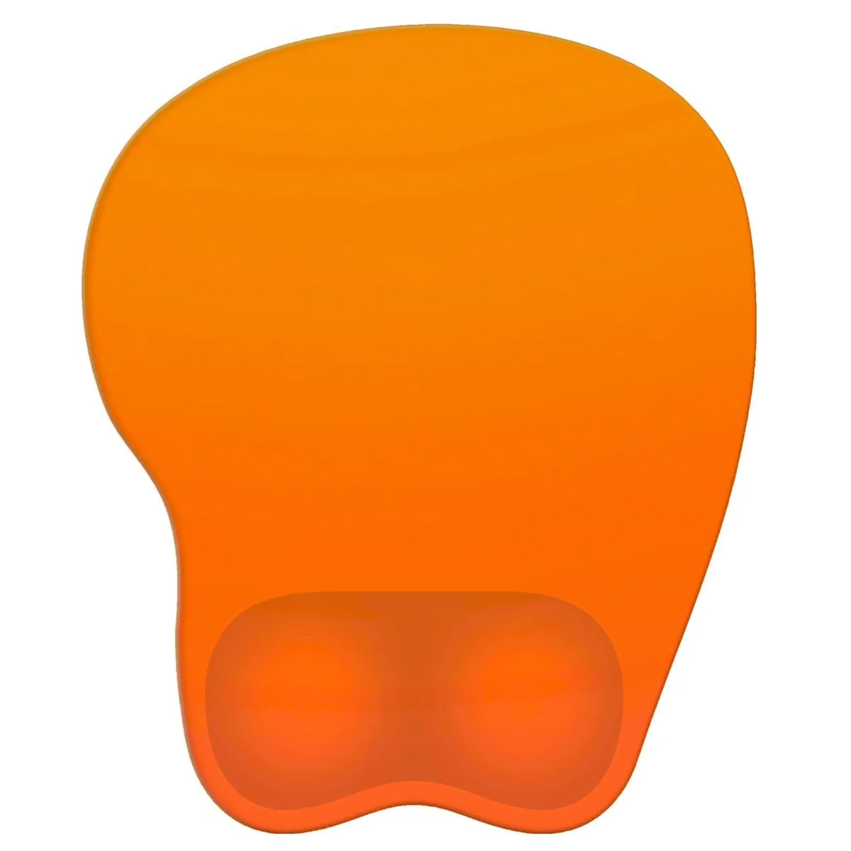  NNAKAPAKA Ergonomic Mouse Pad with Wrist Rest Gradient Orange 9.0 x 8.0 in — product photo
