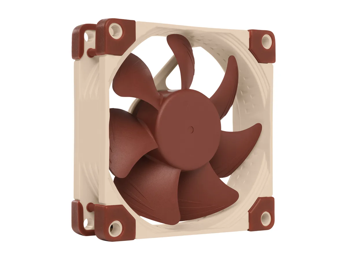Noctua Noctua NF-A8 PWM 80mm 25mm Case Fan 4-Pin 2200 RPM 17.7 dB Brown — product photo