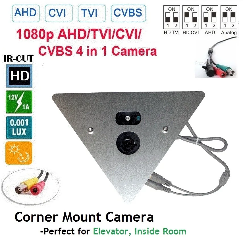 DiySecurityCameraWorld DiySecurityCameraWorld DSC-MS31270 2.4MP 1080P 2.8mm Corner Security Camera — product photo
