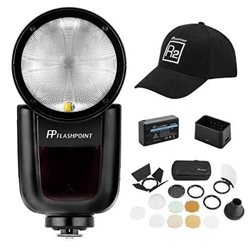 Flashpoint Brand Flashpoint Brand Zoom Li-on X R2 76Ws TTL round-head camera flash for Sony — product photo